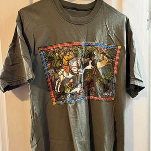 Renaissance print tee